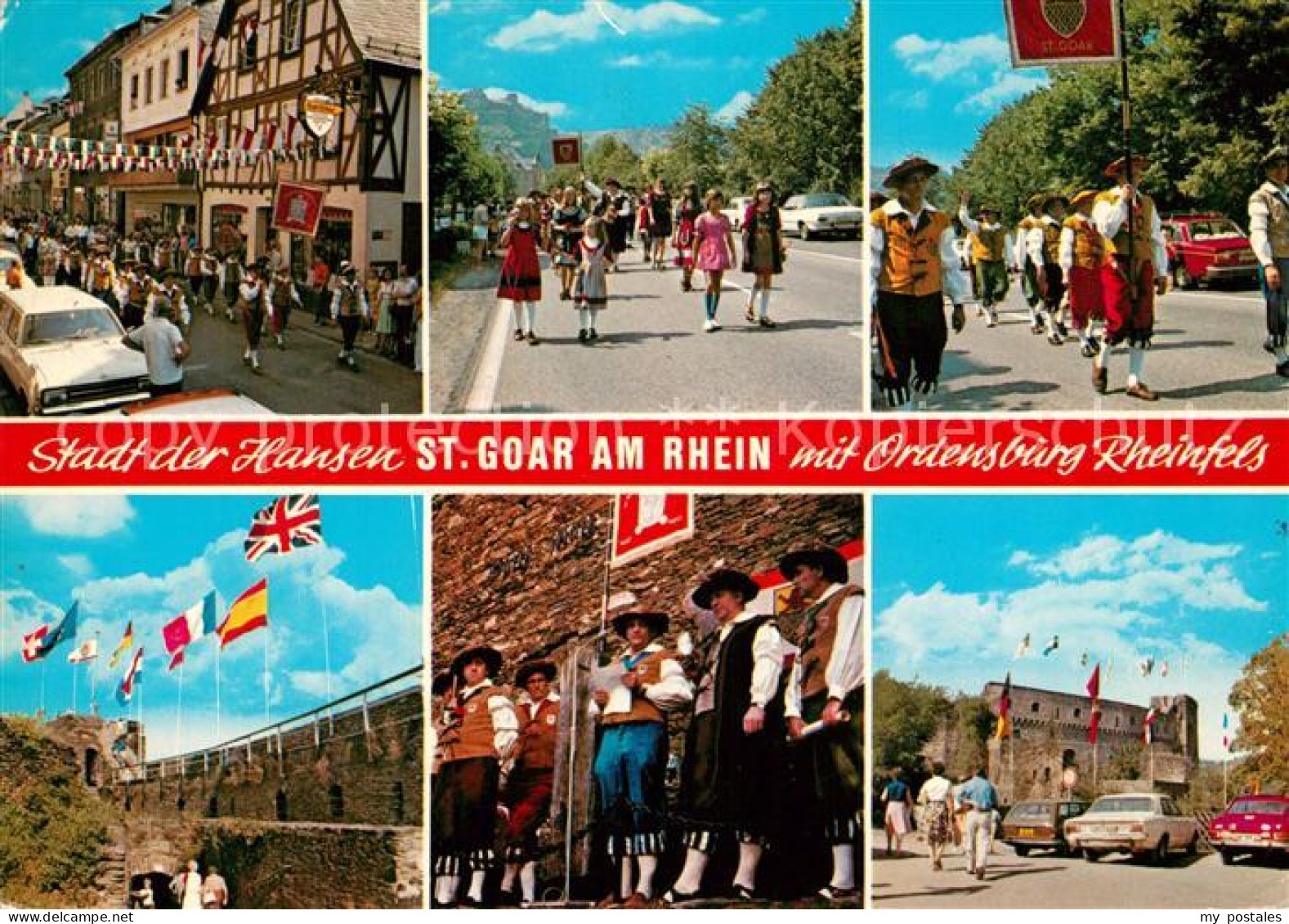 73311434 St Goar Ordensburg Rheinfels Festzug St Goar - St. Goar