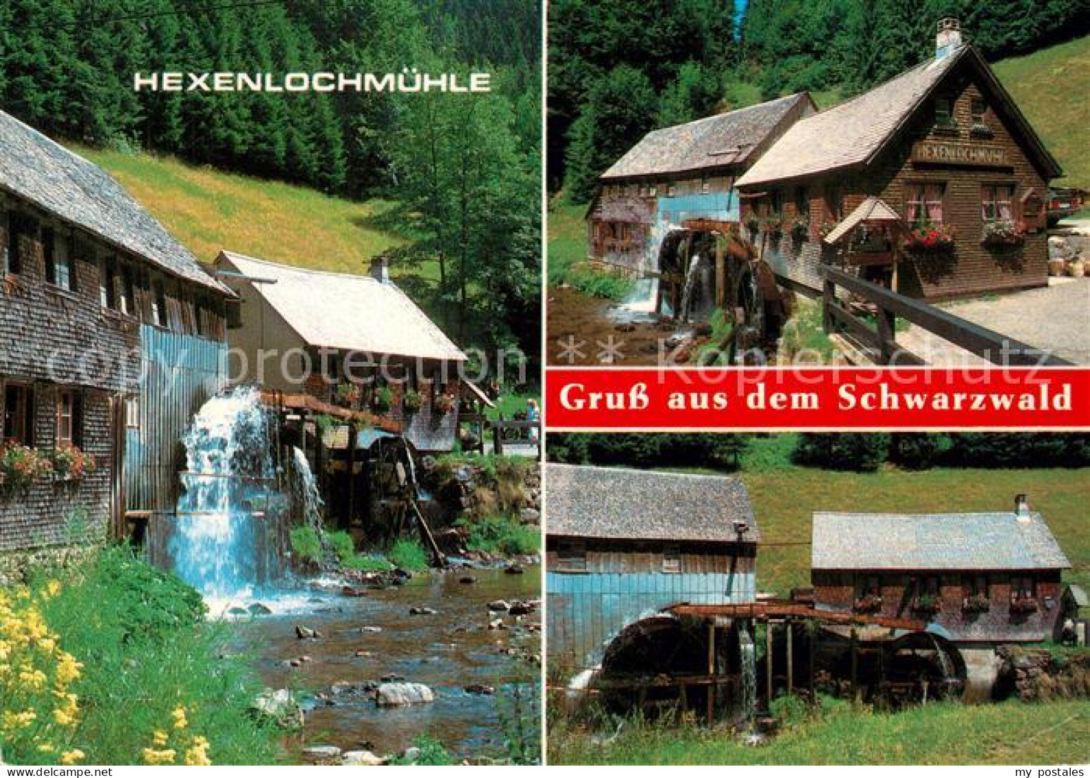 73311408 Hexenlochmuehle Einzige Zweiraedrige Muehle Hexenlochmuehle - Furtwangen