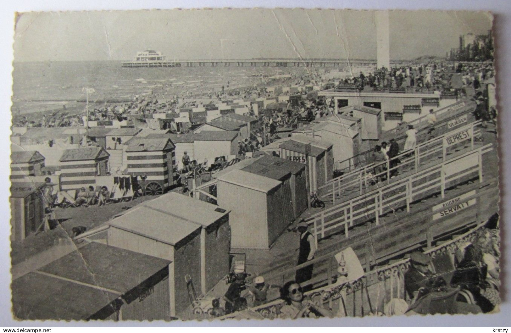 BELGIQUE - FLANDRE OCCIDENTALE - BLANKENBERGE - La Plage - Blankenberge