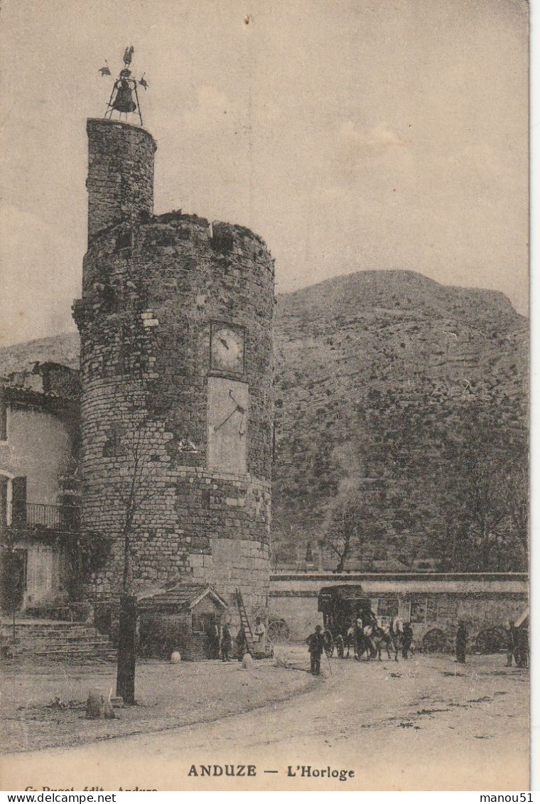 ANDUZE  L'Horloge - Anduze