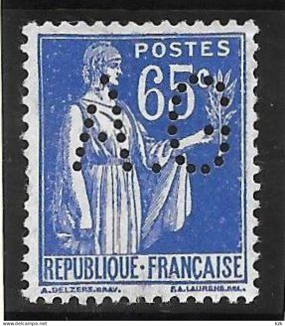 1 04	03	15	N°	365	Perforé	-	AG 93	-	AGENCE GL. De LIBRAIRIE Et PUBLICATION - Used Stamps
