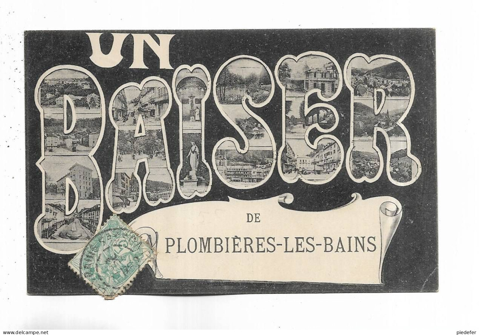 88 - Un Baiser De PLOMBIERES-LES-BAINS - Multivues - Plombieres Les Bains