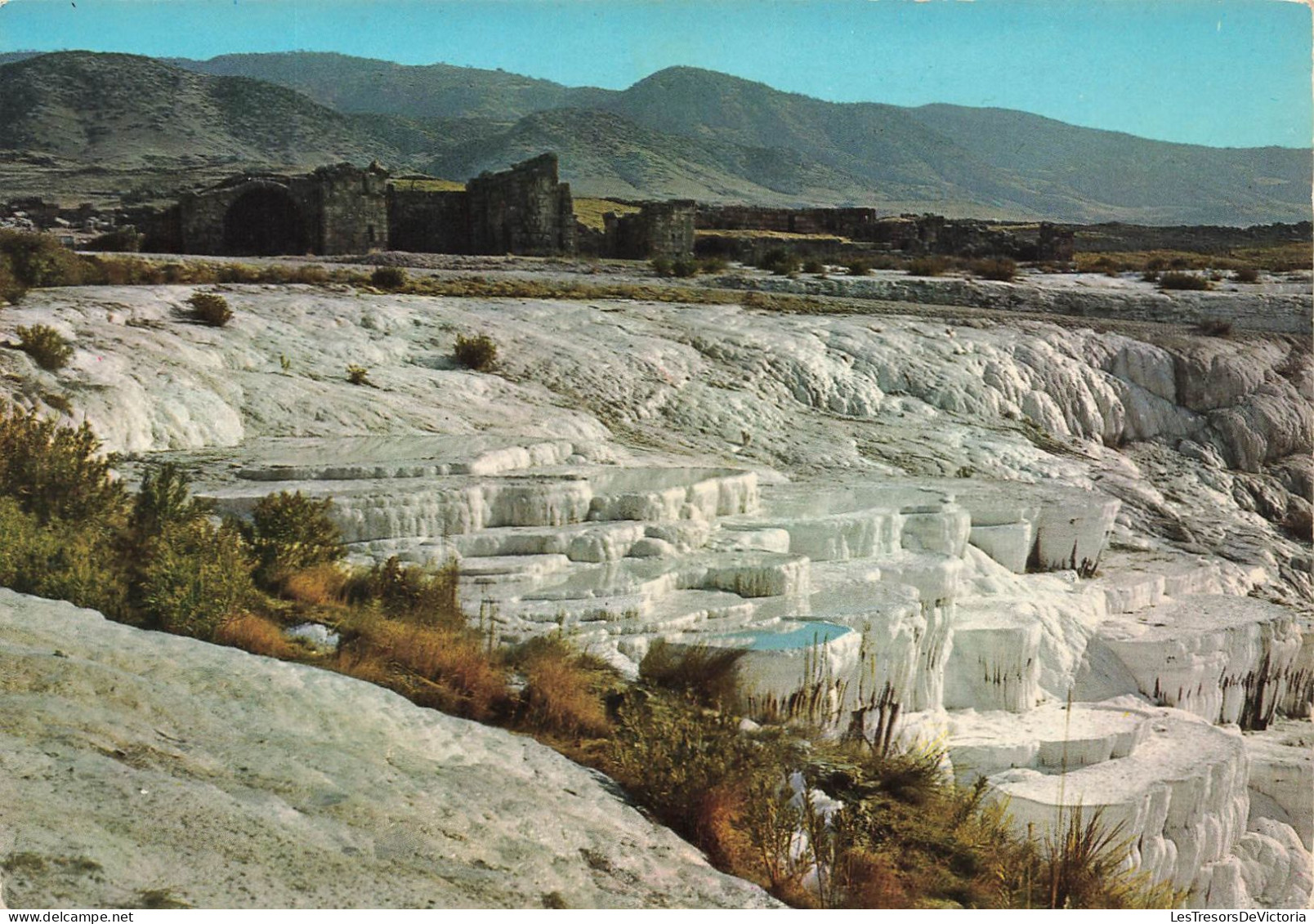 TURQUIE - Denizli - Turkiye - Pamukkale (Hierapolis - Mukaddes Sehir) - Vue Générale - Carte Postale - Türkei