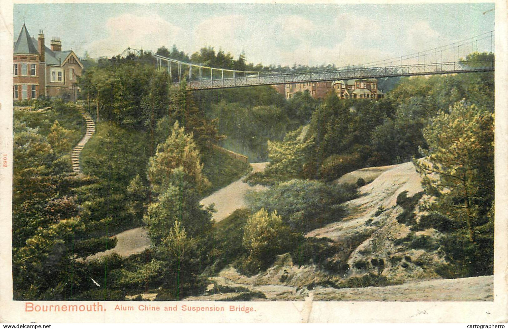 Enlgand Bournemouth Alum Chine & Suspension Bridge - Bournemouth (ab 1972)