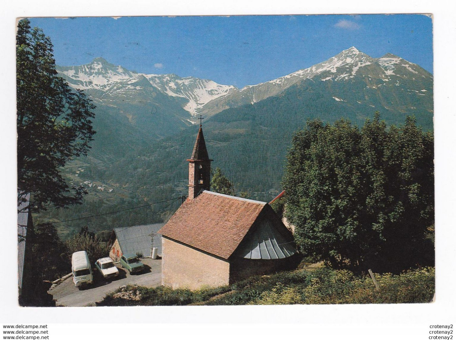 05 ORCIERES MERLETTE N°70 La Chapelle Des VEYERS VOIR DOS Postée De Arvieux En 1986 Renault Estafette R5 Et Peugeot 104 - Orcieres