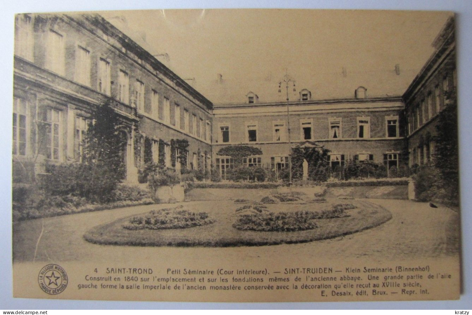 BELGIQUE - LIMBOURG - SINT-TRUIDEN (SAINT-TROND) - Petit Séminaire - Cour Intérieure - Sint-Truiden