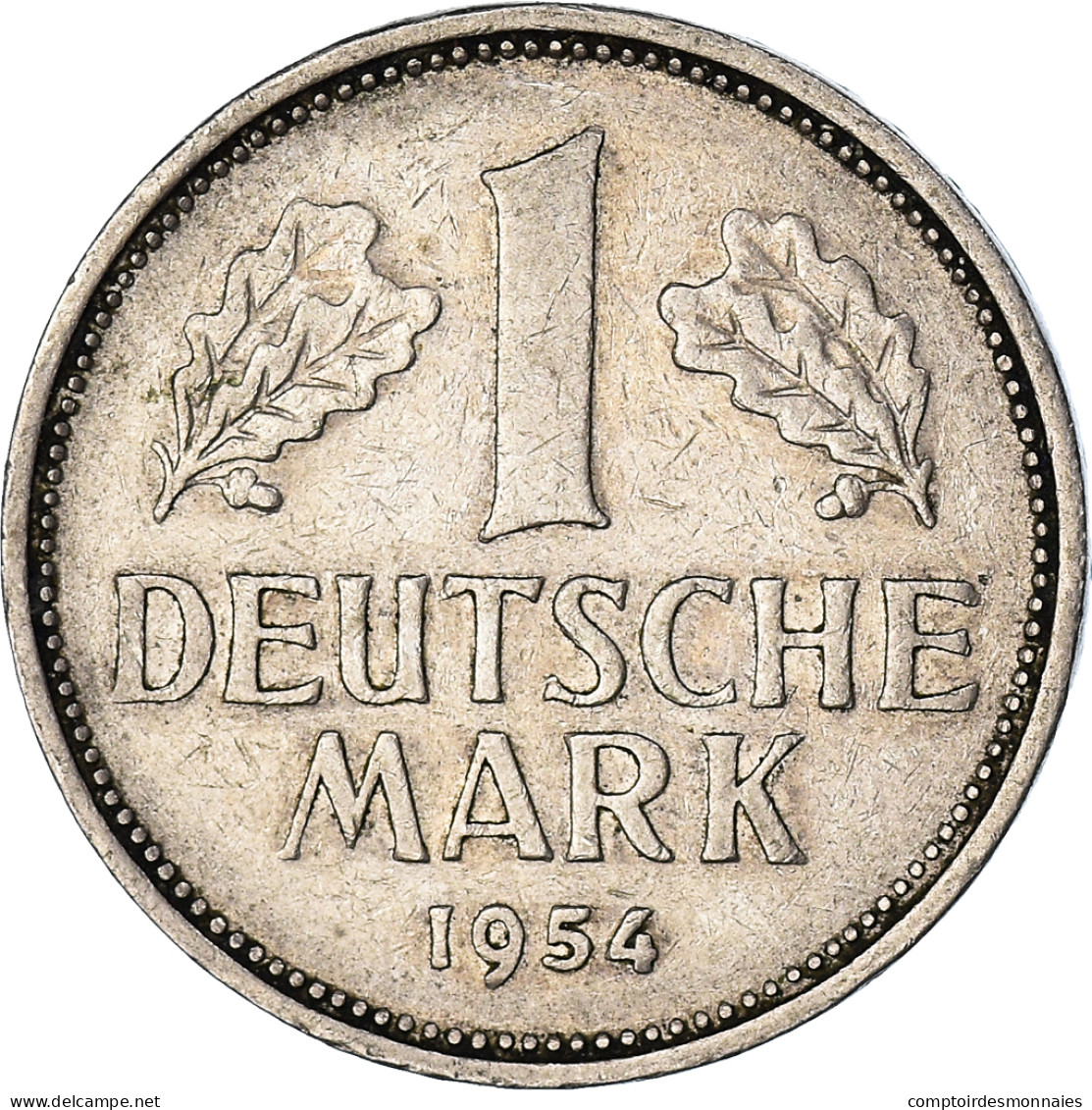 Monnaie, République Fédérale Allemande, Mark, 1954 - 1 Mark