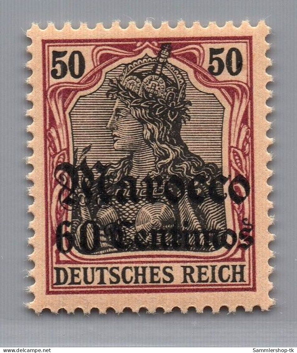 Deutsche Auslandspostämter Marokko Michel-Nr. 28 Postfrisch - Deutsche Post In Marokko