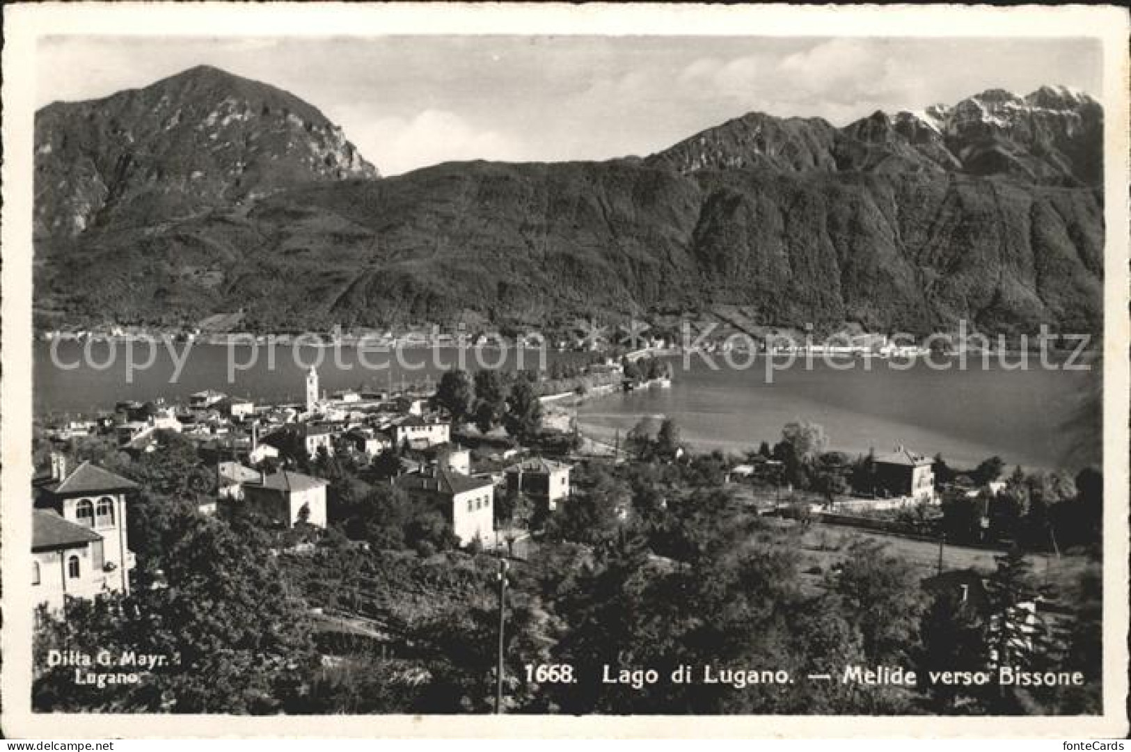 11682704 Melide Verso Bissone Lago Di Lugano Melide - Autres & Non Classés