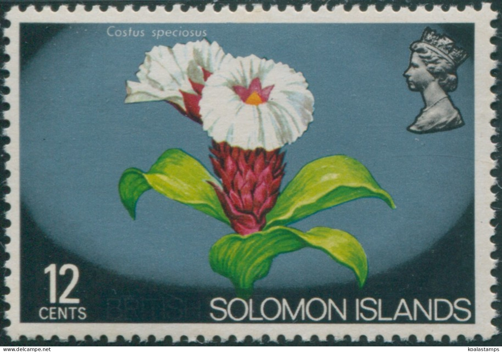 Solomon Islands 1975 SG292 12c Flower MNH - Salomoninseln (Salomonen 1978-...)