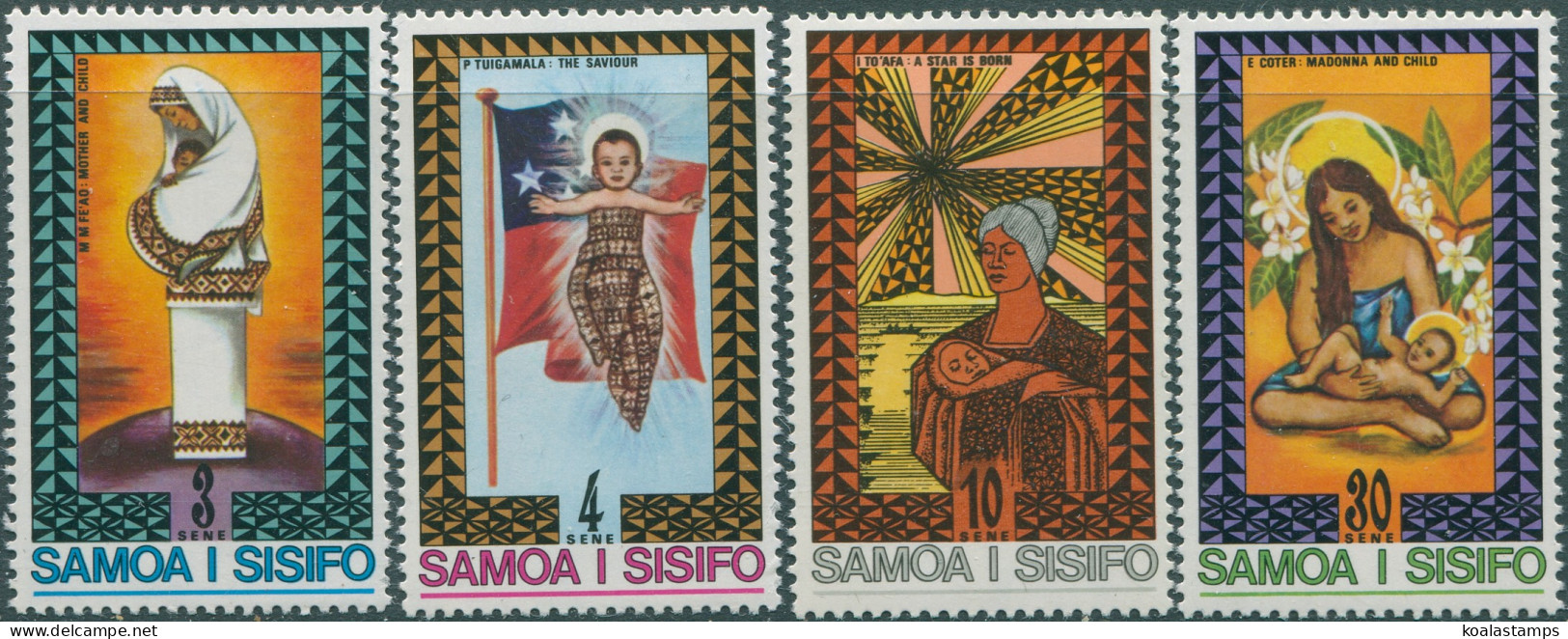 Samoa 1975 SG454-457 Christmas Set MNH - Samoa (Staat)