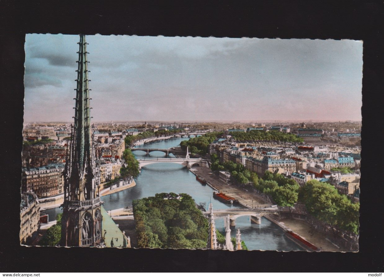 CPA - 75 - Paris Vu D'en Haut - Panorama Sur La Seine - Circulée - Panoramic Views