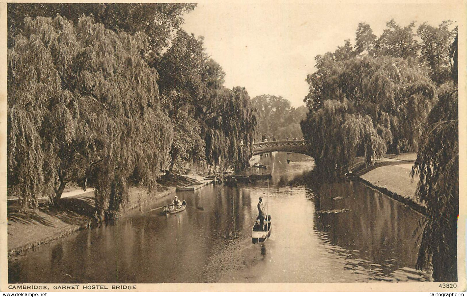 Enlgand Cambridge Garret Hostel Bridge - Cambridge