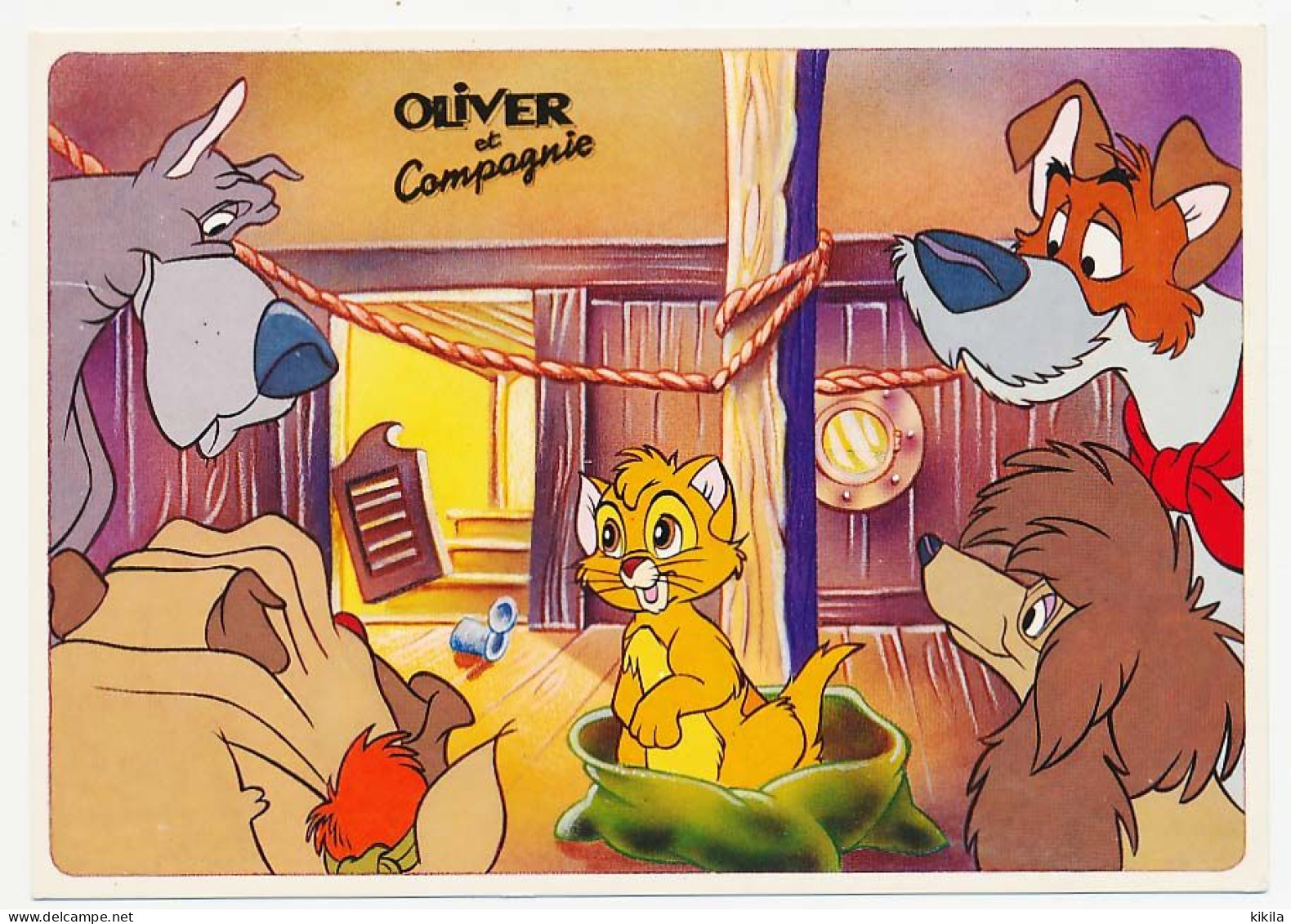 CPSM / CPM 10.5 X 15 Walt Disney  Oliver Et Compagnie - Autres & Non Classés