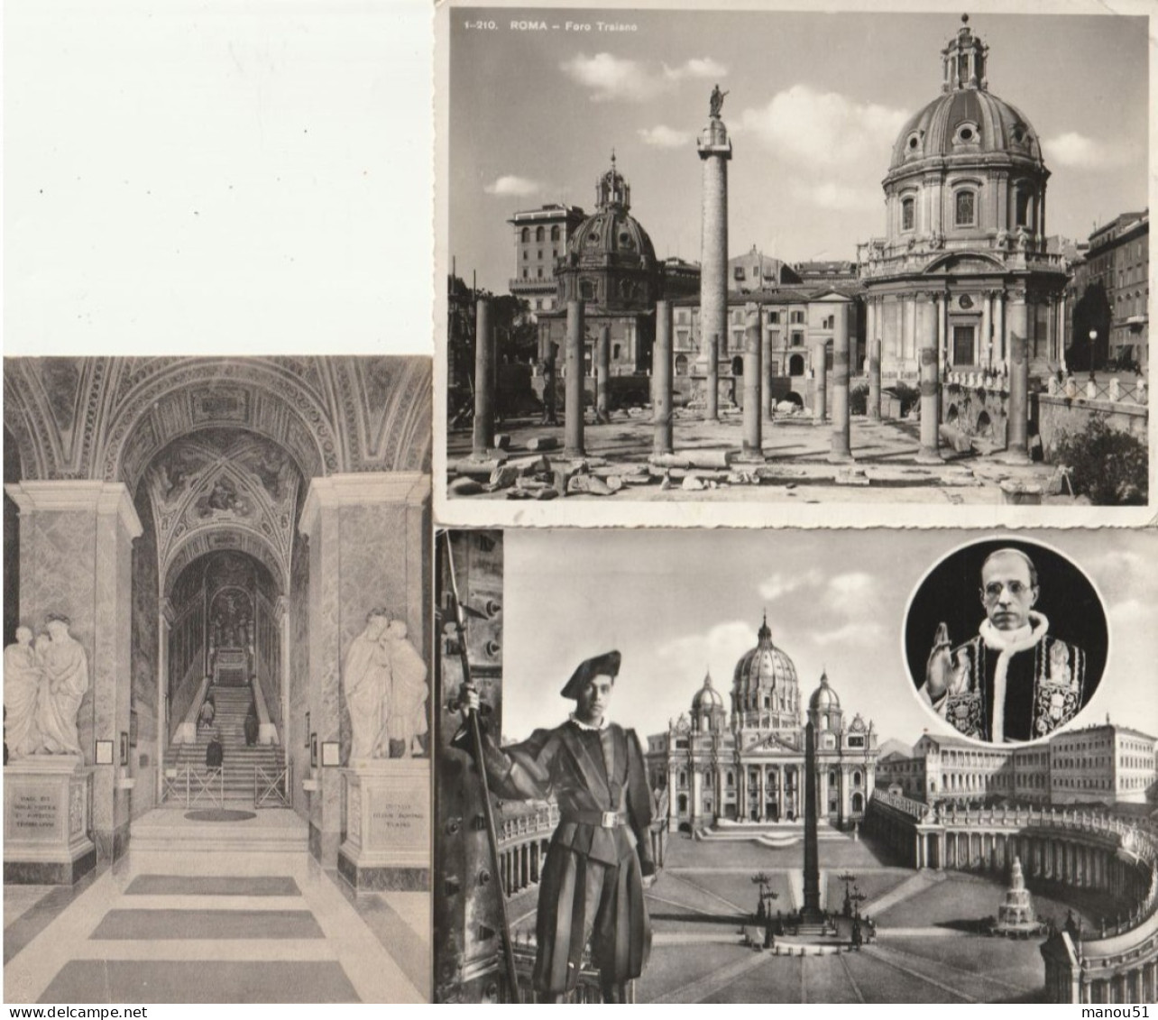 Italie - ROMA - Lot De 6 CP - Andere Monumente & Gebäude