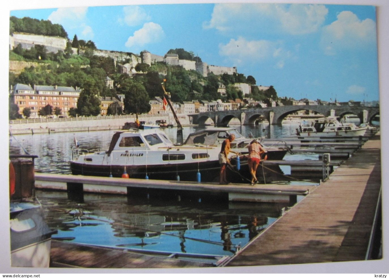 BELGIQUE - NAMUR - VILLE - Port Jambes Et Citadelle - Namur