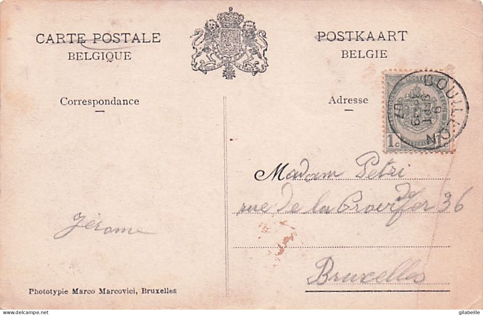 BOUILLON - Souvenir Du Chateau De Bouillon - 1919 - Bouillon