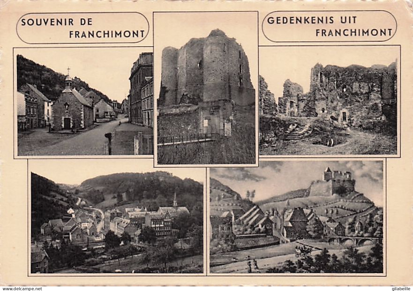 THEUX - FRANCHIMONT - Souvenir De Franchimont - Gedenkenis Uit Franchimont - Theux