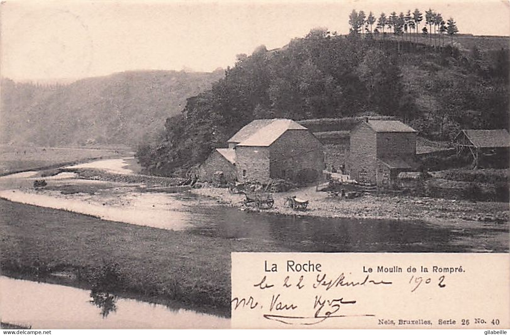 LA ROCHE En ARDENNE -  Le Moulin De La Rompré - 1902 - La-Roche-en-Ardenne