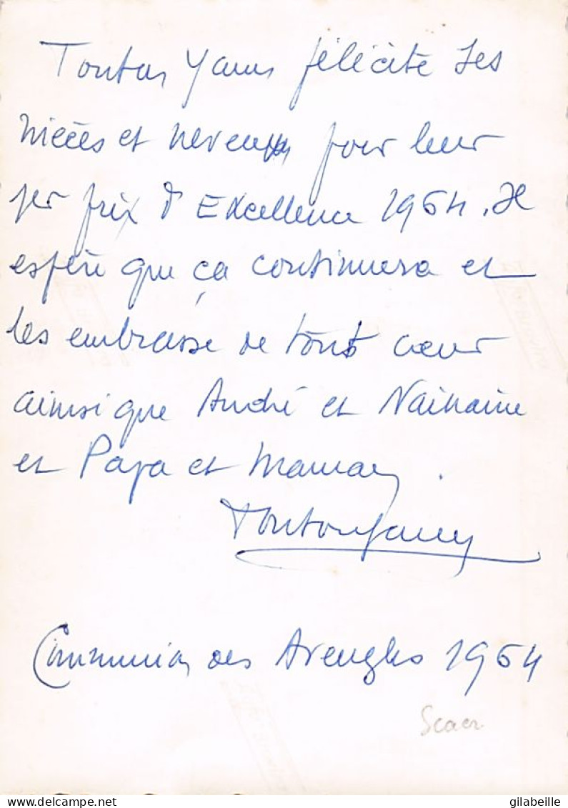Photo Originale - SCAER  ( 29 - Finistere ) Communion Des Aveugles 1964 - Ohne Zuordnung