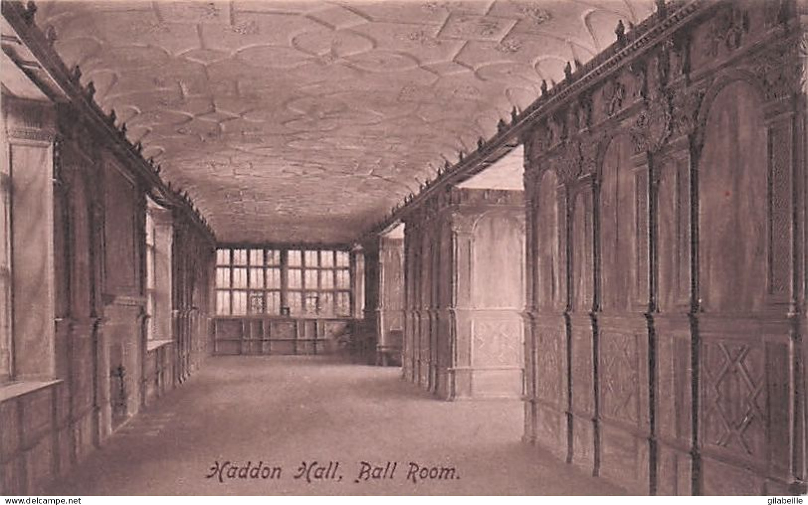 Derbyshire - HADDON HALL - Ball Room - Derbyshire