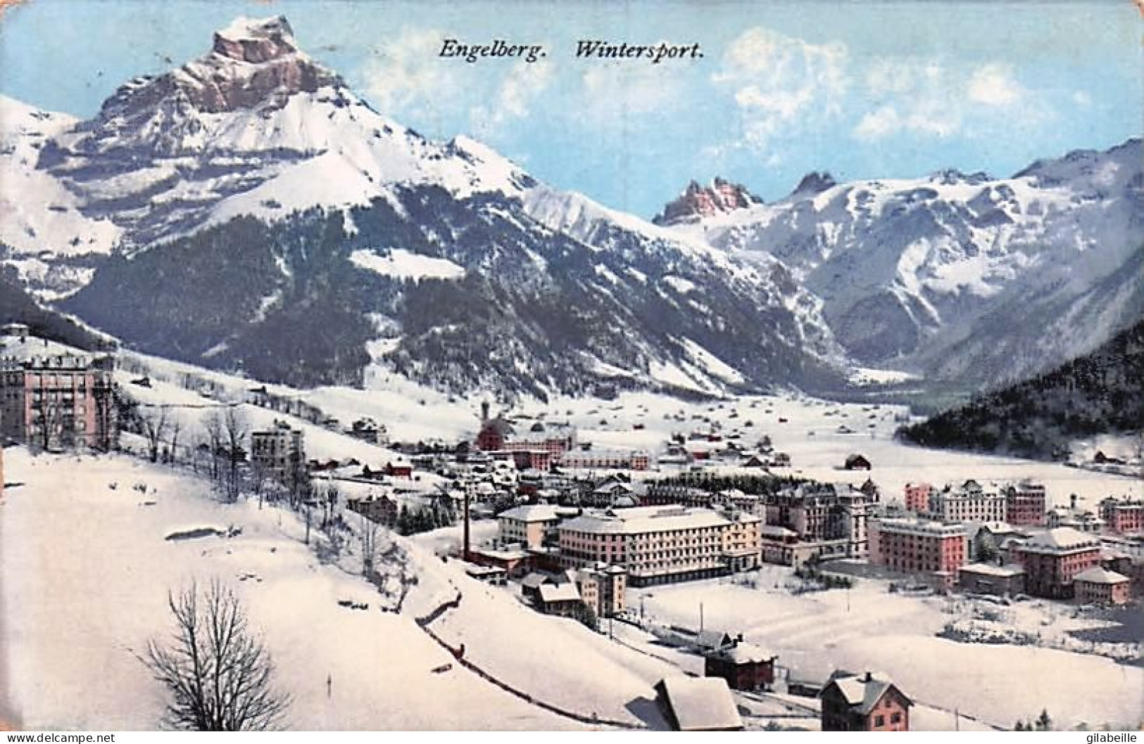 ENGELBERG - Wintersport - 1913 - Autres & Non Classés