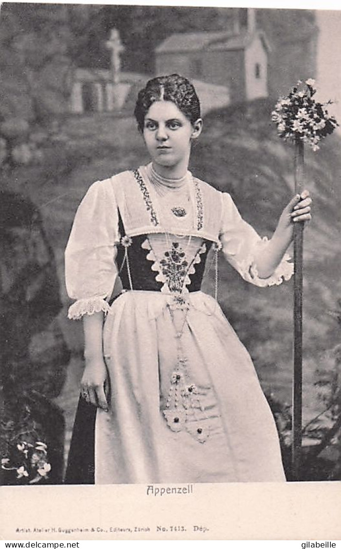 Switzerland - Suisse - costumes des cantons - lot 21 cartes - parfait etat - 1904