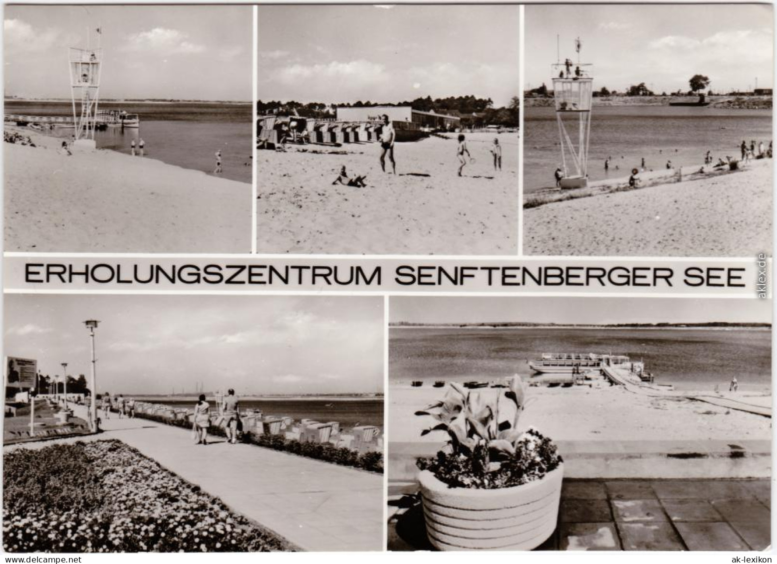 Senftenberg (Niederlausitz) Zły Komorów Erholungszentrum Senftenberger See 1977 - Senftenberg