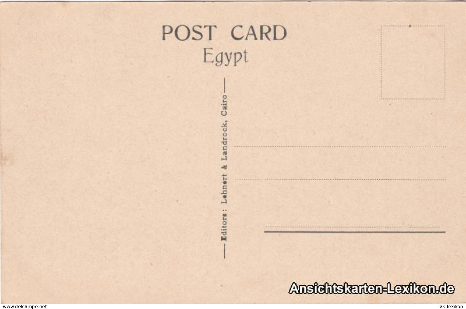 Postcard Kairo القاهرة Port Tenefick 1920  - Le Caire