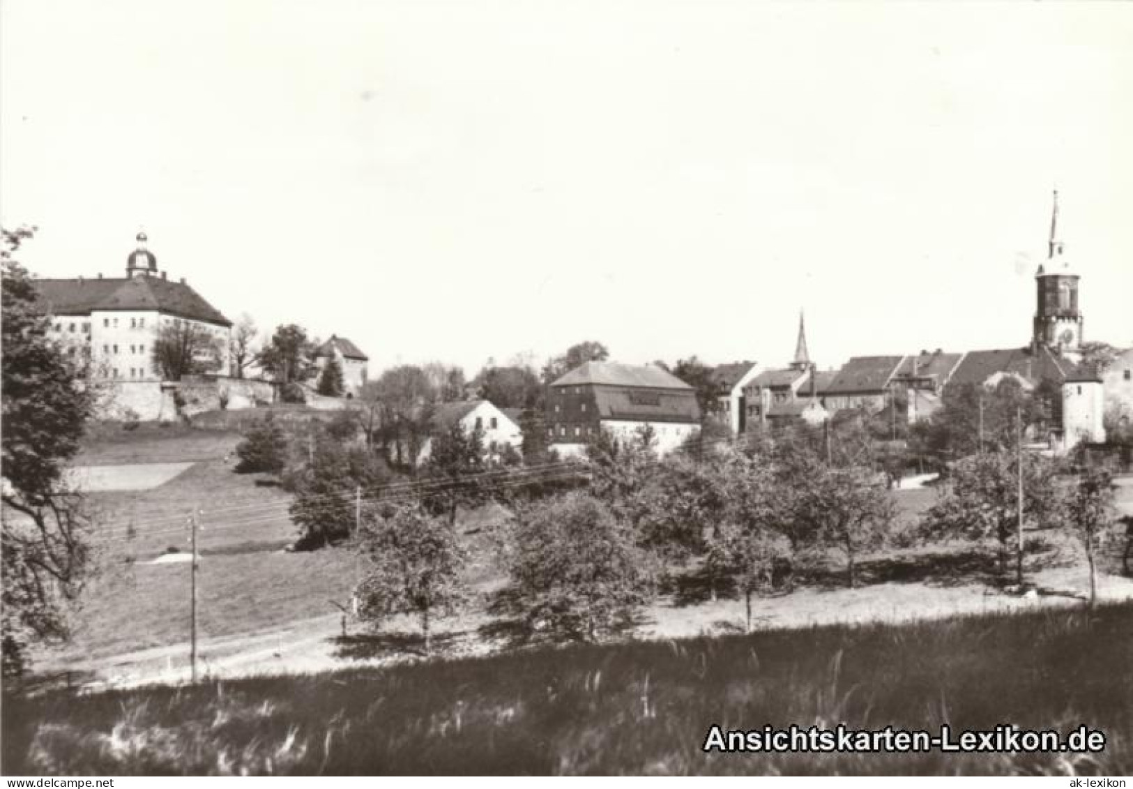 Ansichtskarte Frauenstein (Erzgebirge) Stadtansicht 1977  - Frauenstein (Erzgeb.)