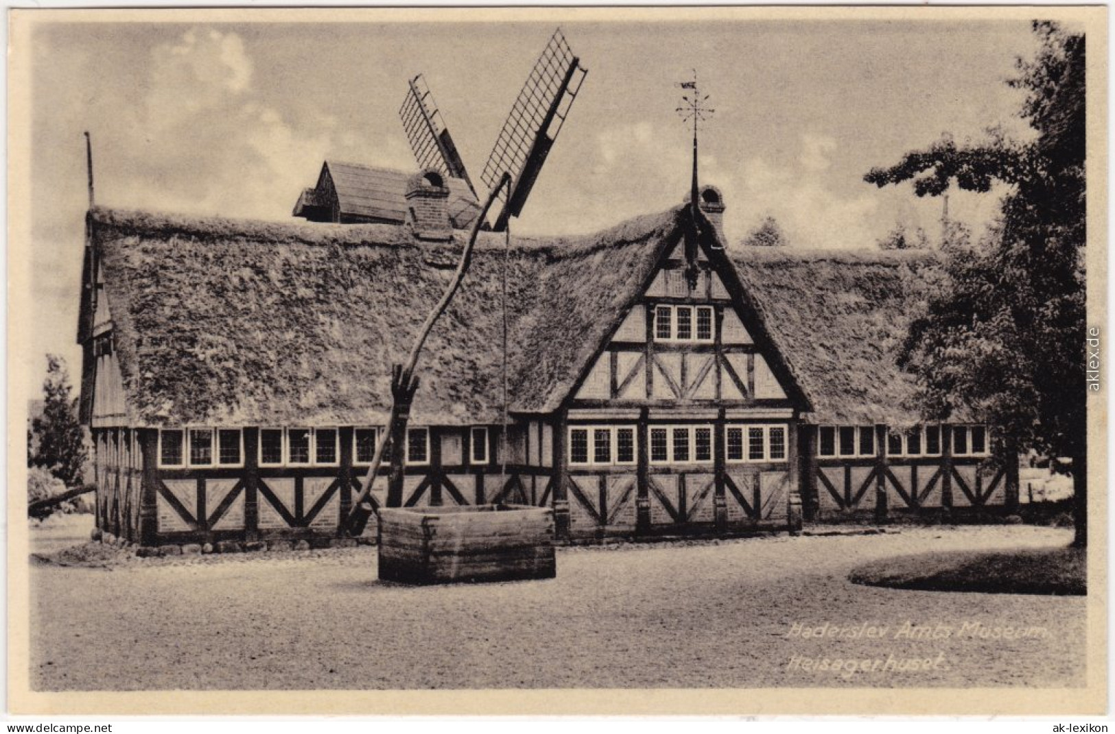 Harderslev Heisagerhuset, Windmühle Hadersleben Syddanmark  1930 - Danemark