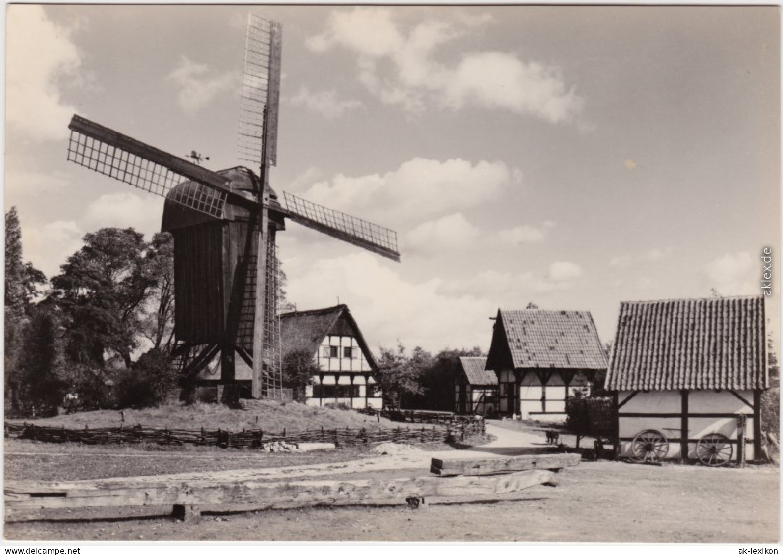 Ansichtskarte Münster (Westfalen) Der Mühlenhof - Außenansicht 1964 - Münster