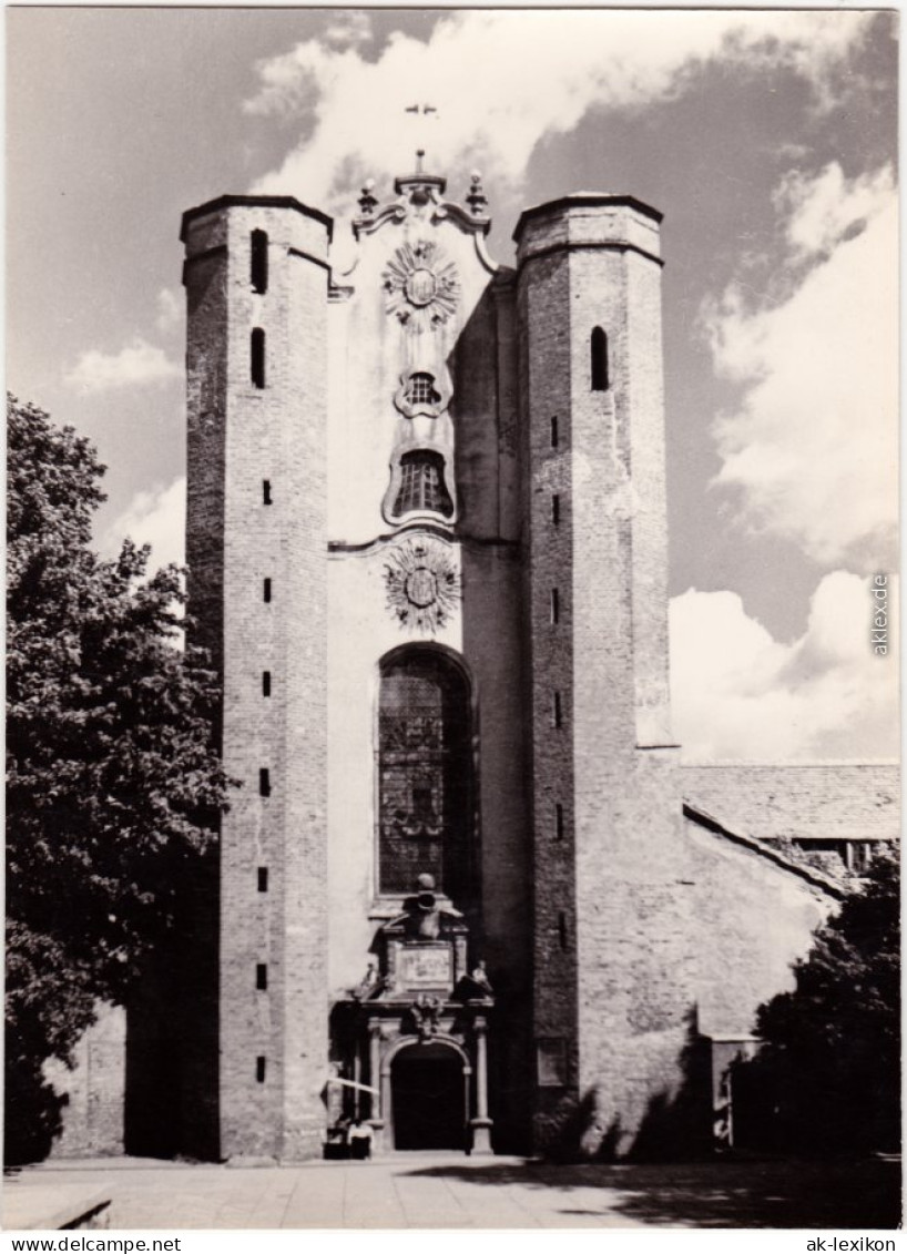 Oliwa Danzig Gdańsk Gduńsk Fasada Katedry XIII-XIV W. Przebudowana W XVIII 165 - Polen