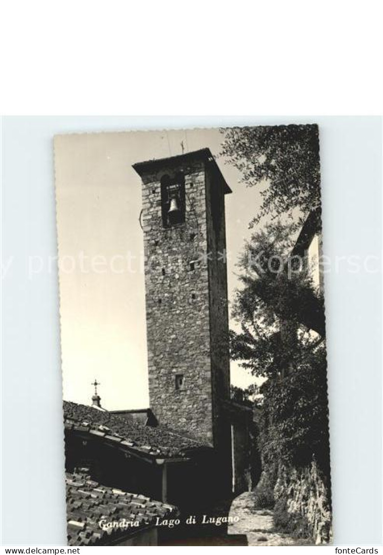 11679401 Gandria Lago Di Lugano Glockenturm Gandria - Autres & Non Classés