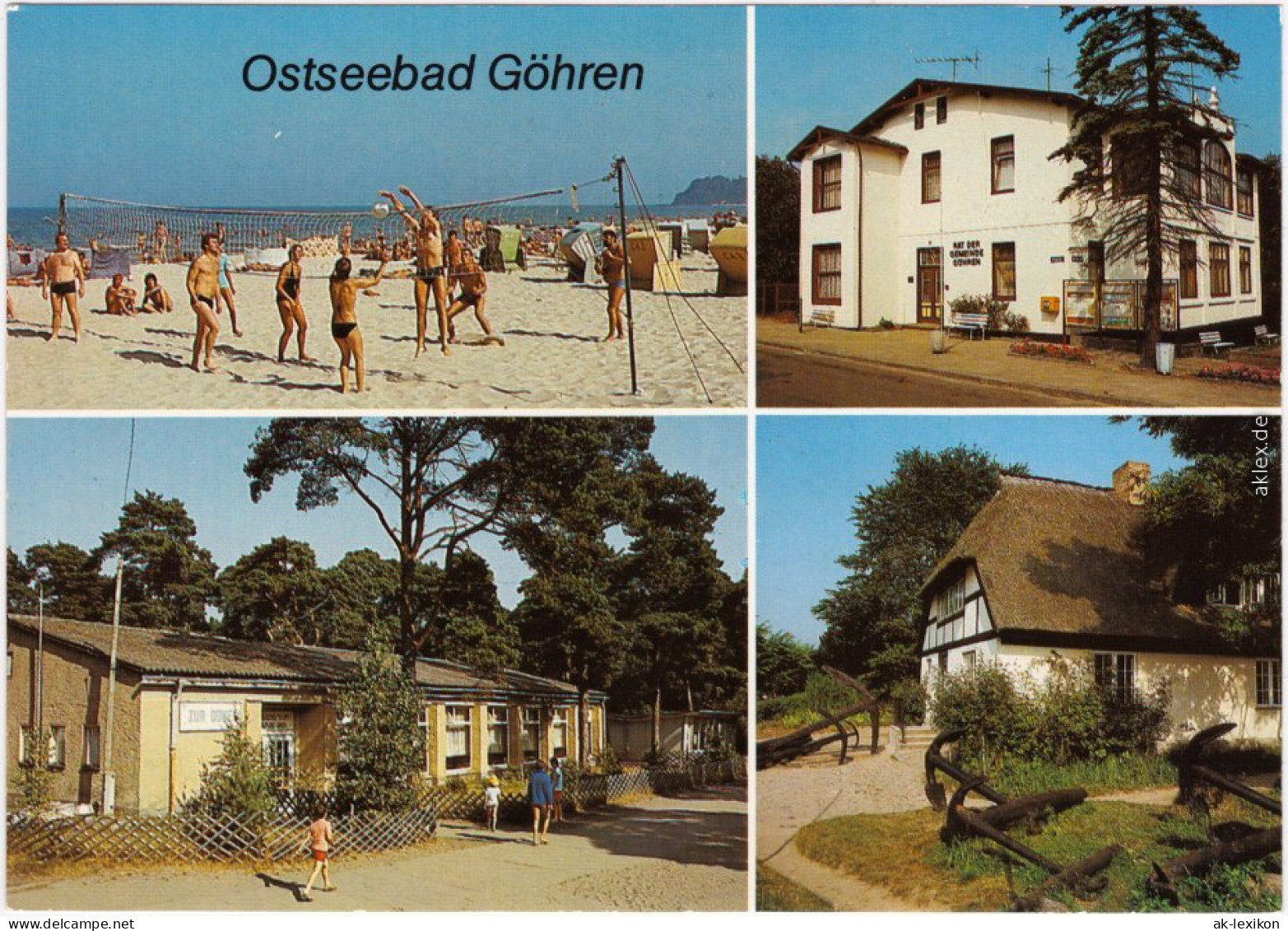 Göhren (Rügen) Nordperd, Rat Der Gemeinde, HO-Gaststätte "Zur Düne", 1987 - Goehren