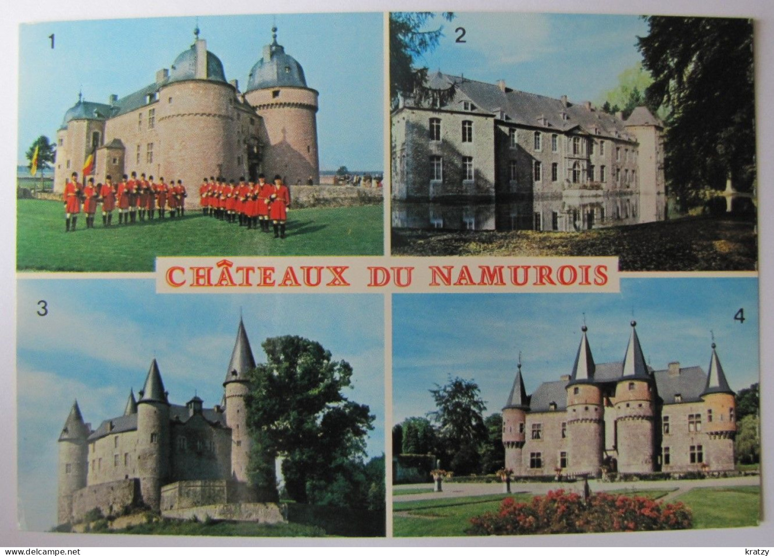 BELGIQUE - NAMUR - Châteaux Du Namurois - Otros & Sin Clasificación