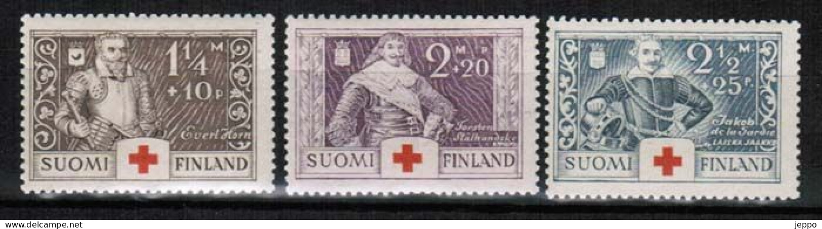 1934 Finland Red Cross Complete Set MNH. - Unused Stamps
