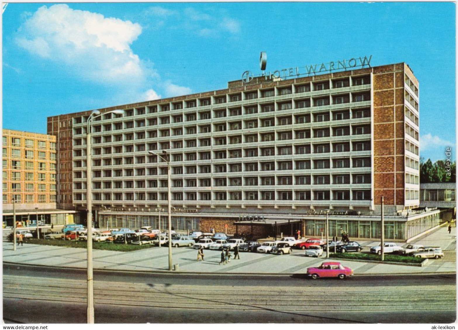 Ansichtskarte Warnemünde-Rostock InterHotel Warnow  (3)1985 - Rostock