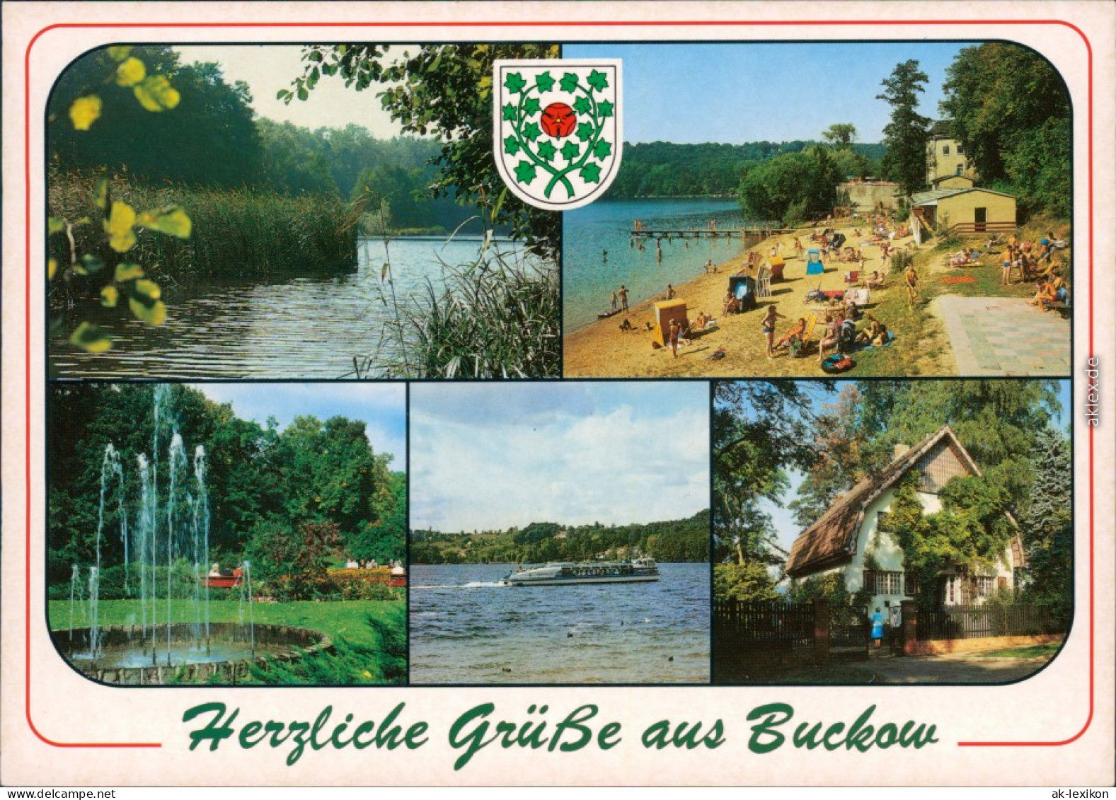 Buckow  Märkische Schweiz Strandbad, Im Stadtpark, Schermützelsee 1994 - Buckow