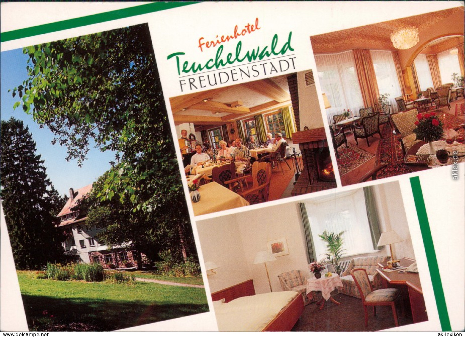 Freudenstadt Ferienhotel Teuchelwald - Außen- Und Innen  Gästebereich 1993 - Freudenstadt