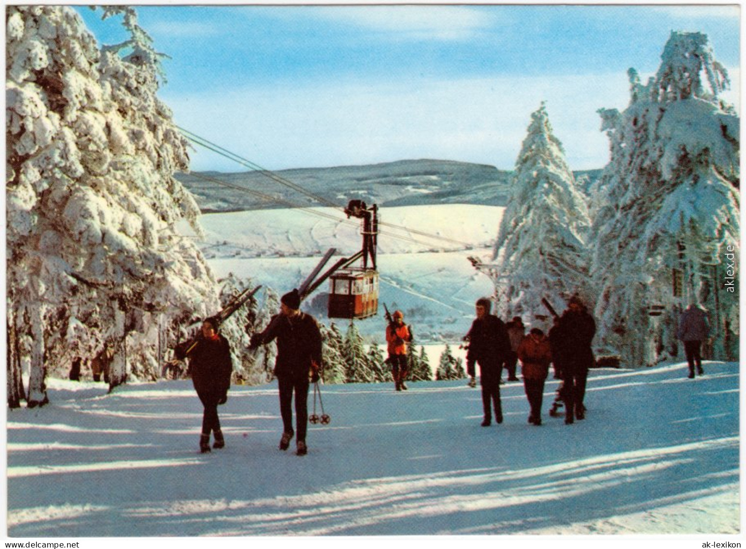 Ansichtskarte Oberwiesenthal Blick Nach Oberwiesenthal 1974 - Oberwiesenthal