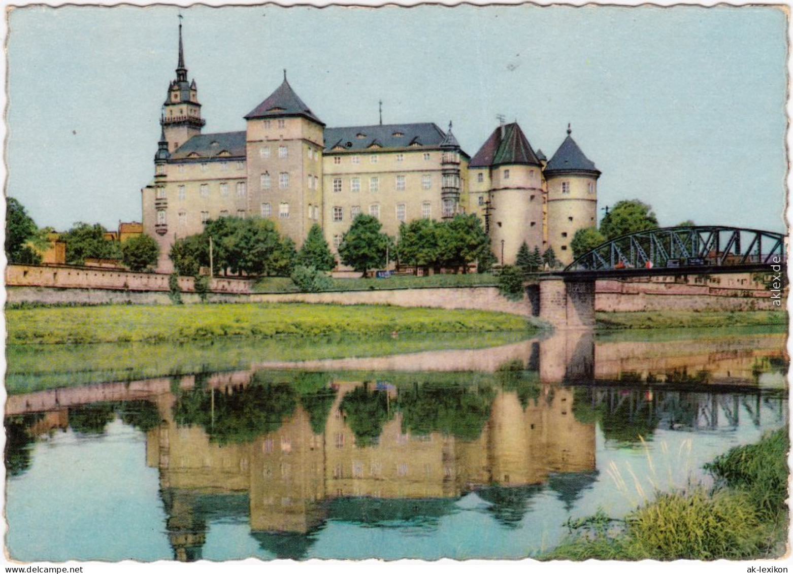 Ansichtskarte Torgau Schloss Hartenfels 1962 - Torgau