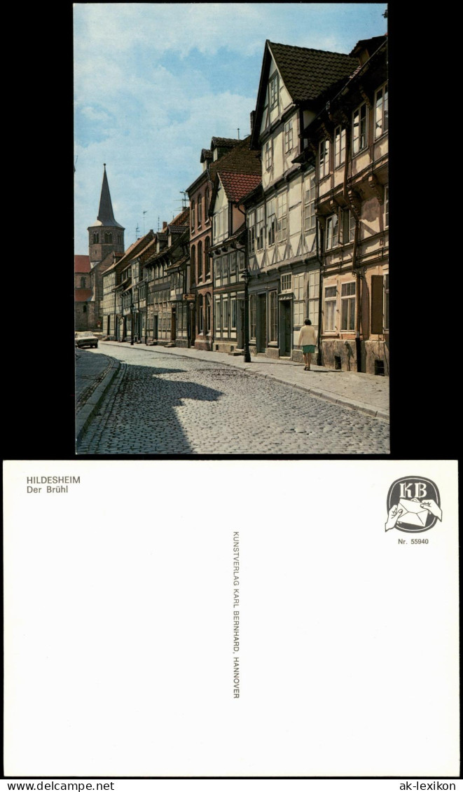 Ansichtskarte Hildesheim Brühl Strassen Ansicht 1960 - Hildesheim