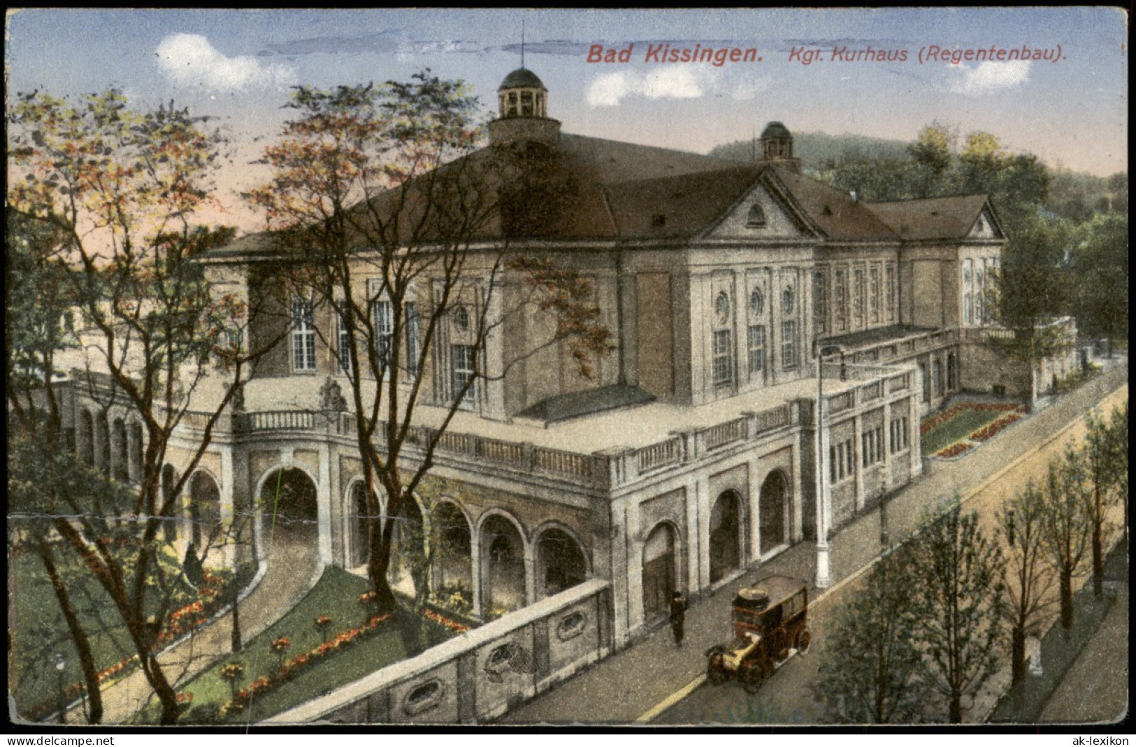 Ansichtskarte Bad Kissingen Kurhaus (Regentenbau) 1946/1910 - Bad Kissingen