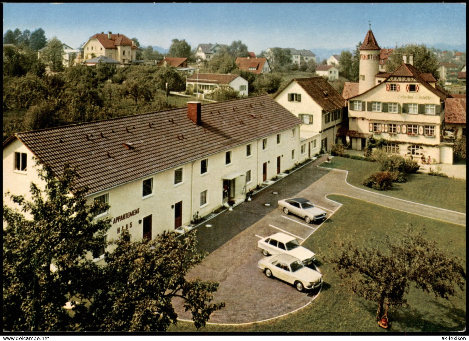Ansichtskarte Schachen-Lindau (Bodensee) HOTEL SCHACHEN-SCHLÖSSLE 1973 - Altri & Non Classificati
