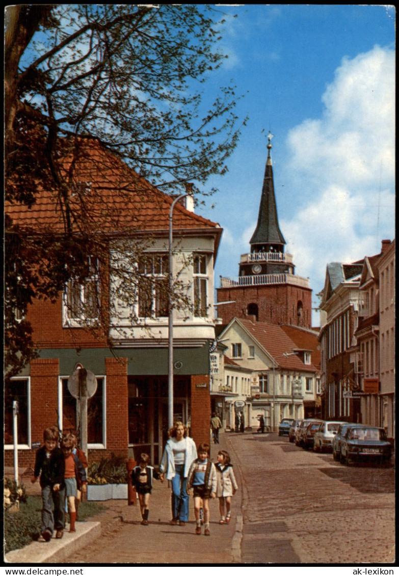 Ansichtskarte Aurich-Leer (Ostfriesland) Burgstraße 1981 - Aurich
