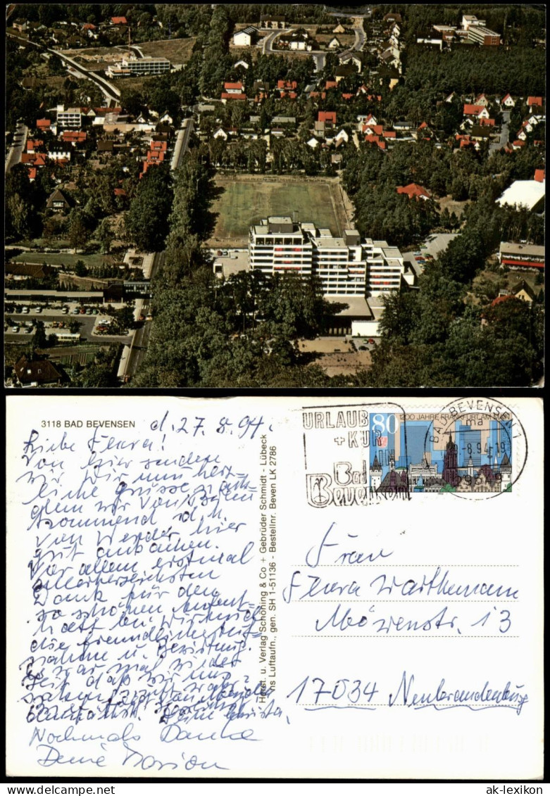 Ansichtskarte Bad Bevensen Luftbild Luftaufnahme 1994 - Bad Bevensen