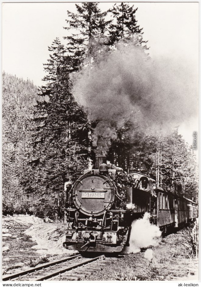 Kipsdorf-Altenberg (Erzgebirge) Schmalspurbahn Freital-Hainsberg Kipsdorf 1983 - Kipsdorf