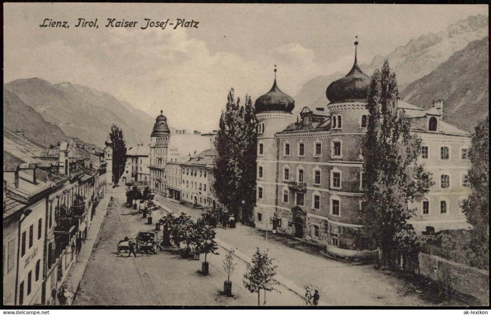 Ansichtskarte Lienz Tirol, Kaiser Josef - Platz 1917 - Other & Unclassified