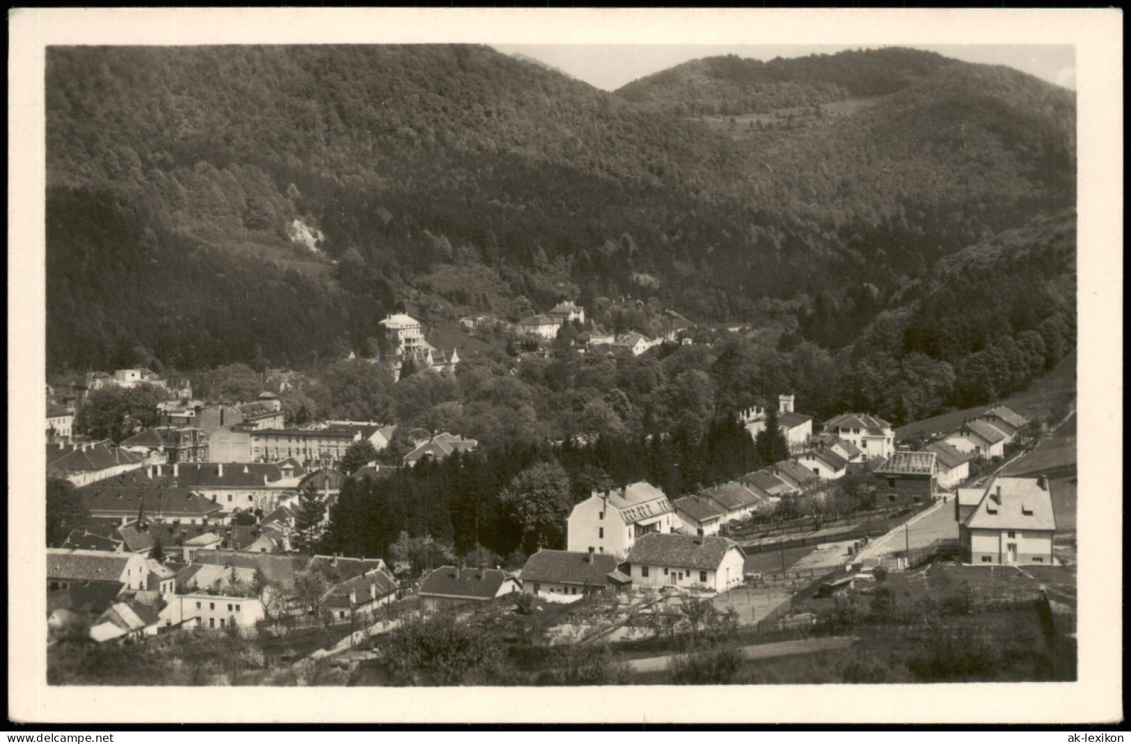 Trentschin-Teplitz Trenčianske Teplice Trencsénteplic Stadtblick 1940 - Slovaquie